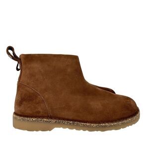 Birkenstock Melrose Suede Leather Size 37 US 6-6.5 Espresso Brown Comfort NEW